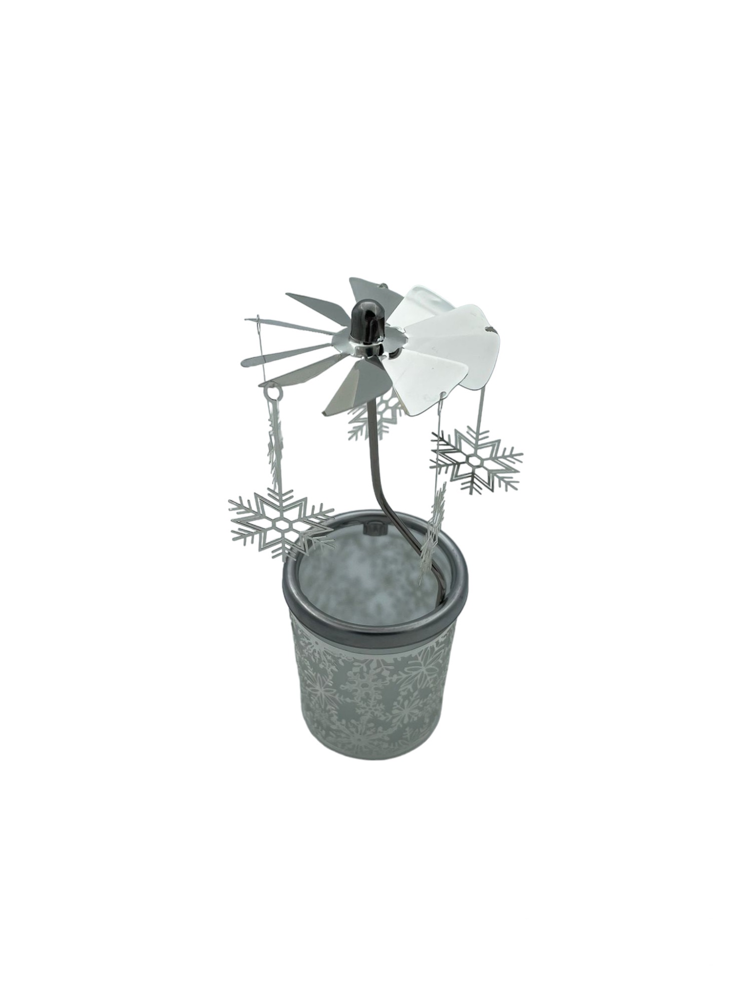Glas-Karussell "Snowflakes"