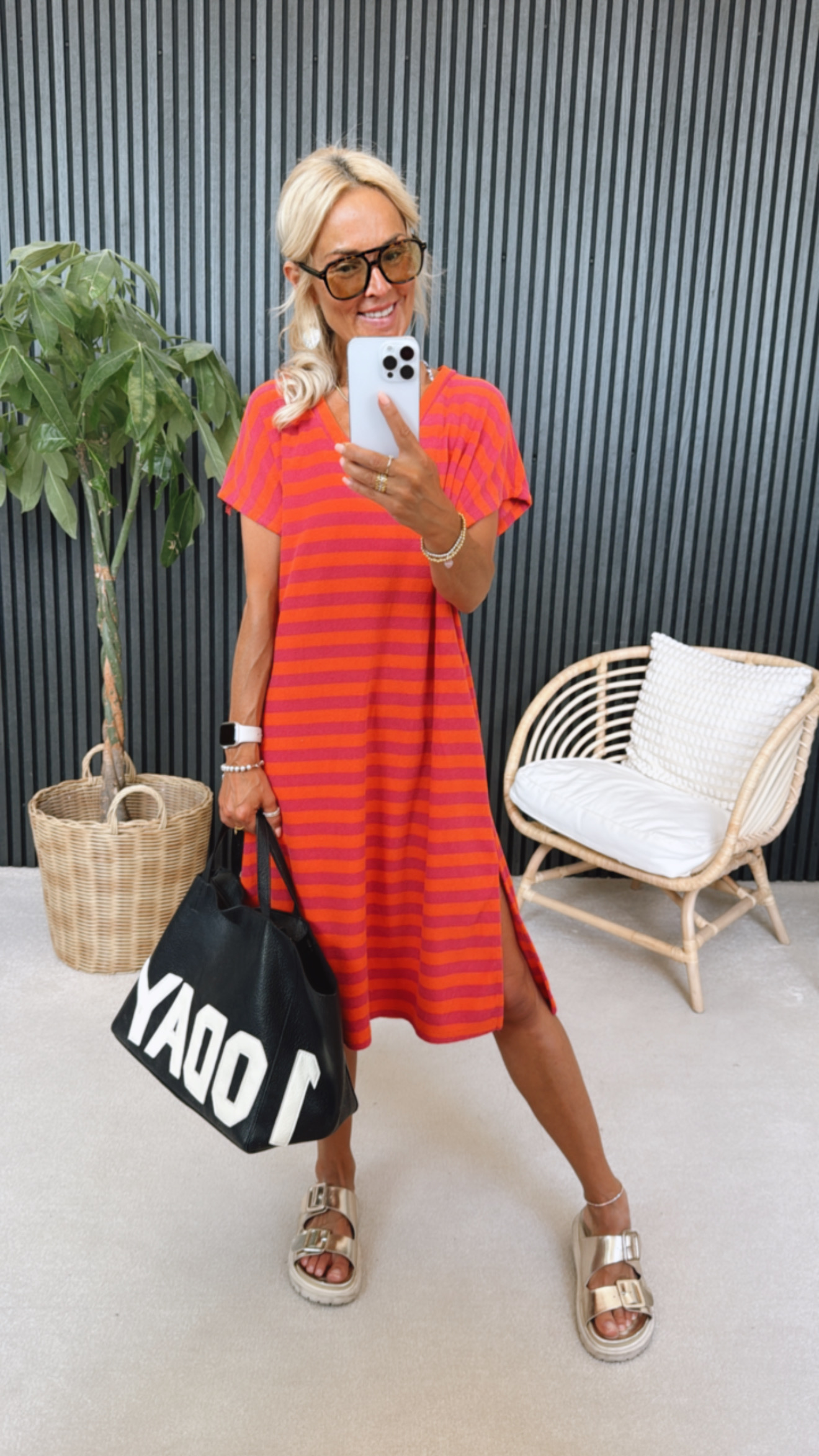 Frotte Kleid "Orange Frottie"