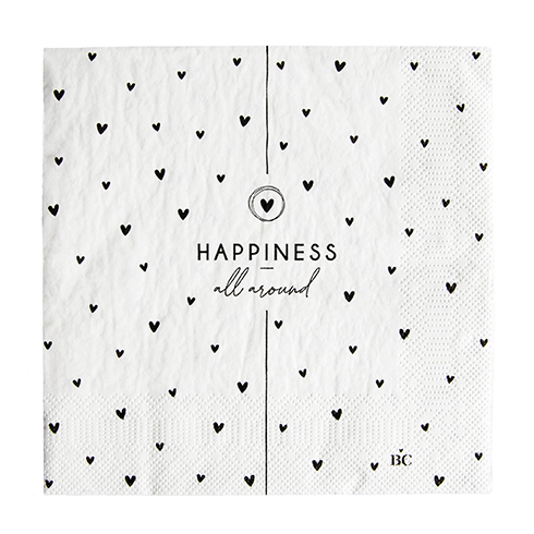 Serviette "Happiness All Around"