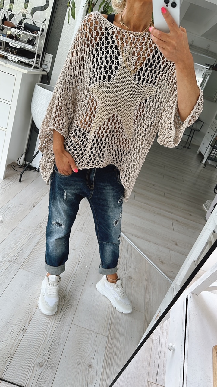 Sweater "Mesh Starrr"