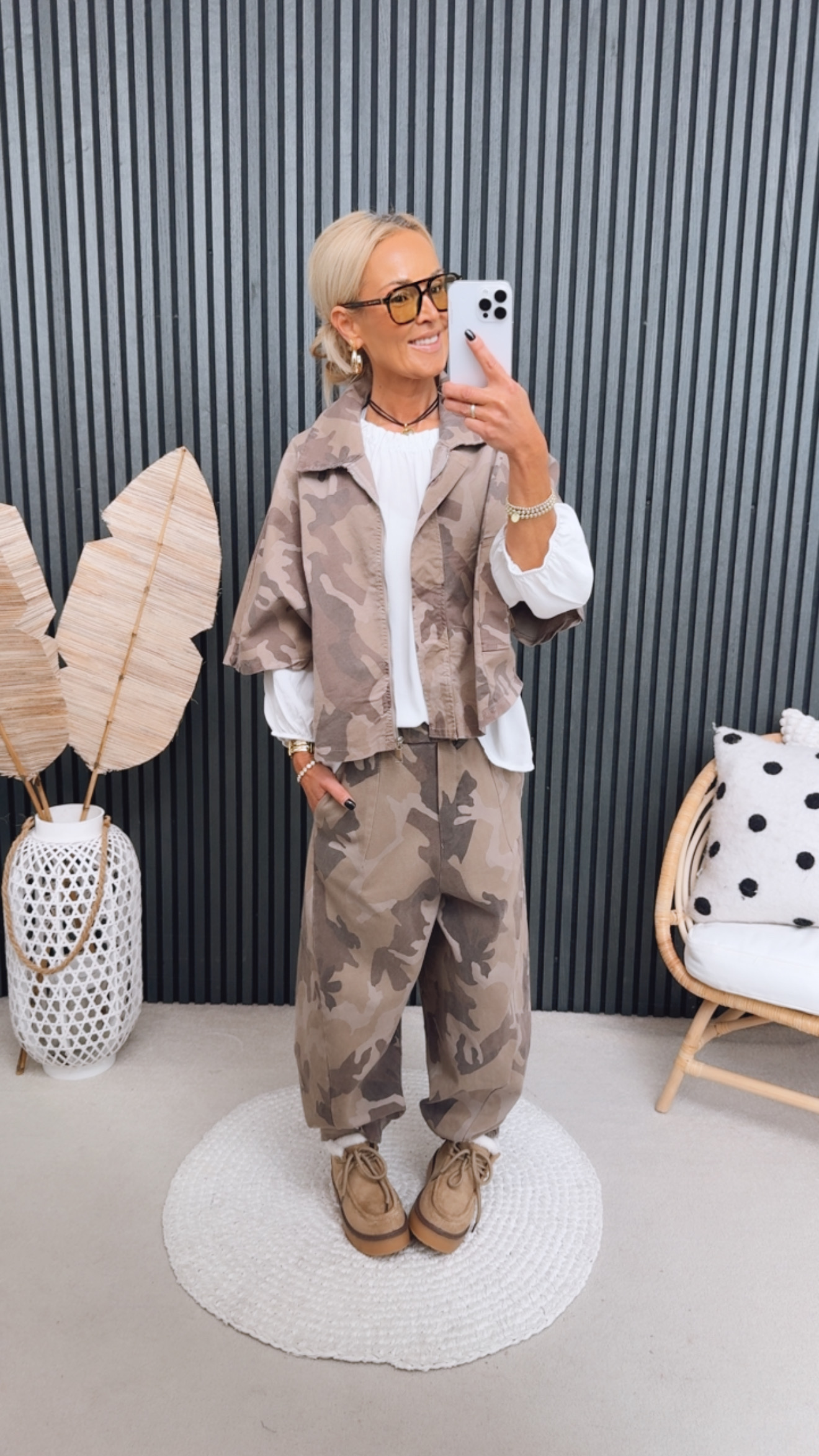 Camouflage Weste "Oliviaaa"