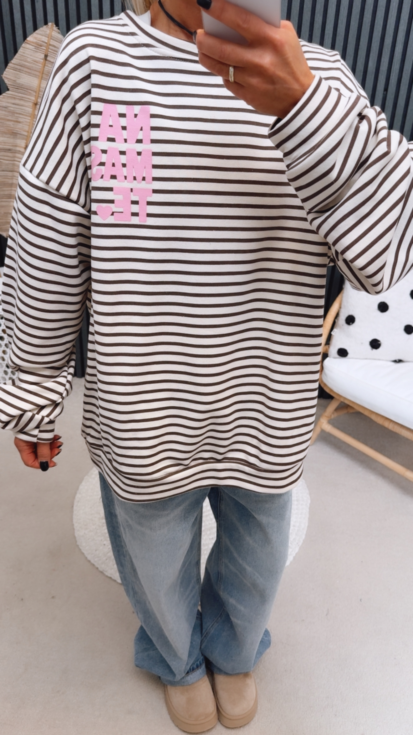 Sweater "Namaste Stripe"
