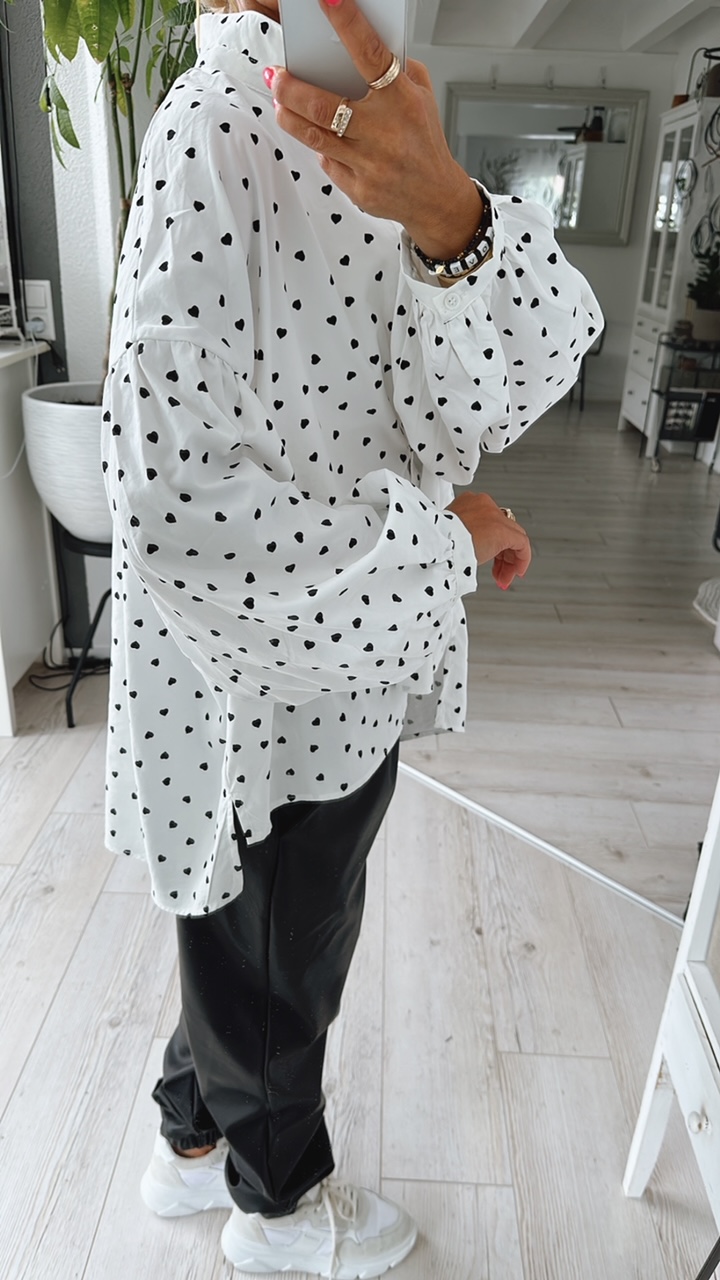 Oversized Bluse "Blessed"