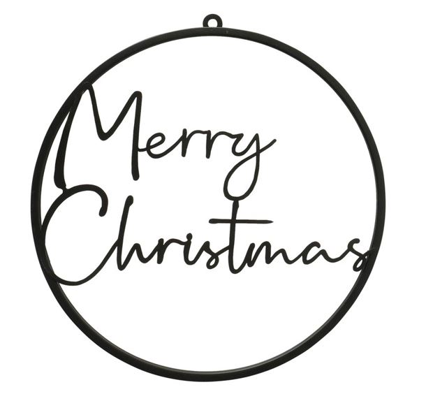 Metallring "Merry Christmas"