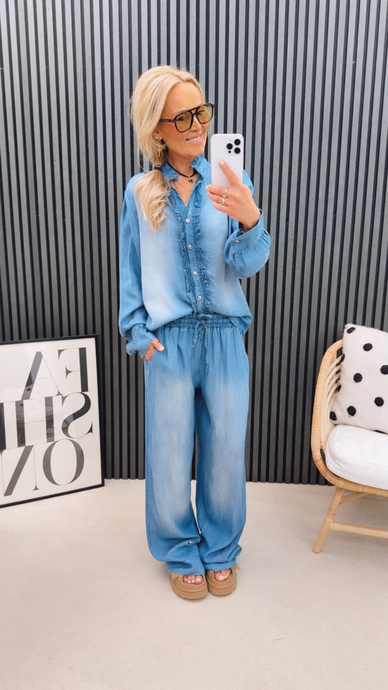 Jeans Bluse "Maaalin"