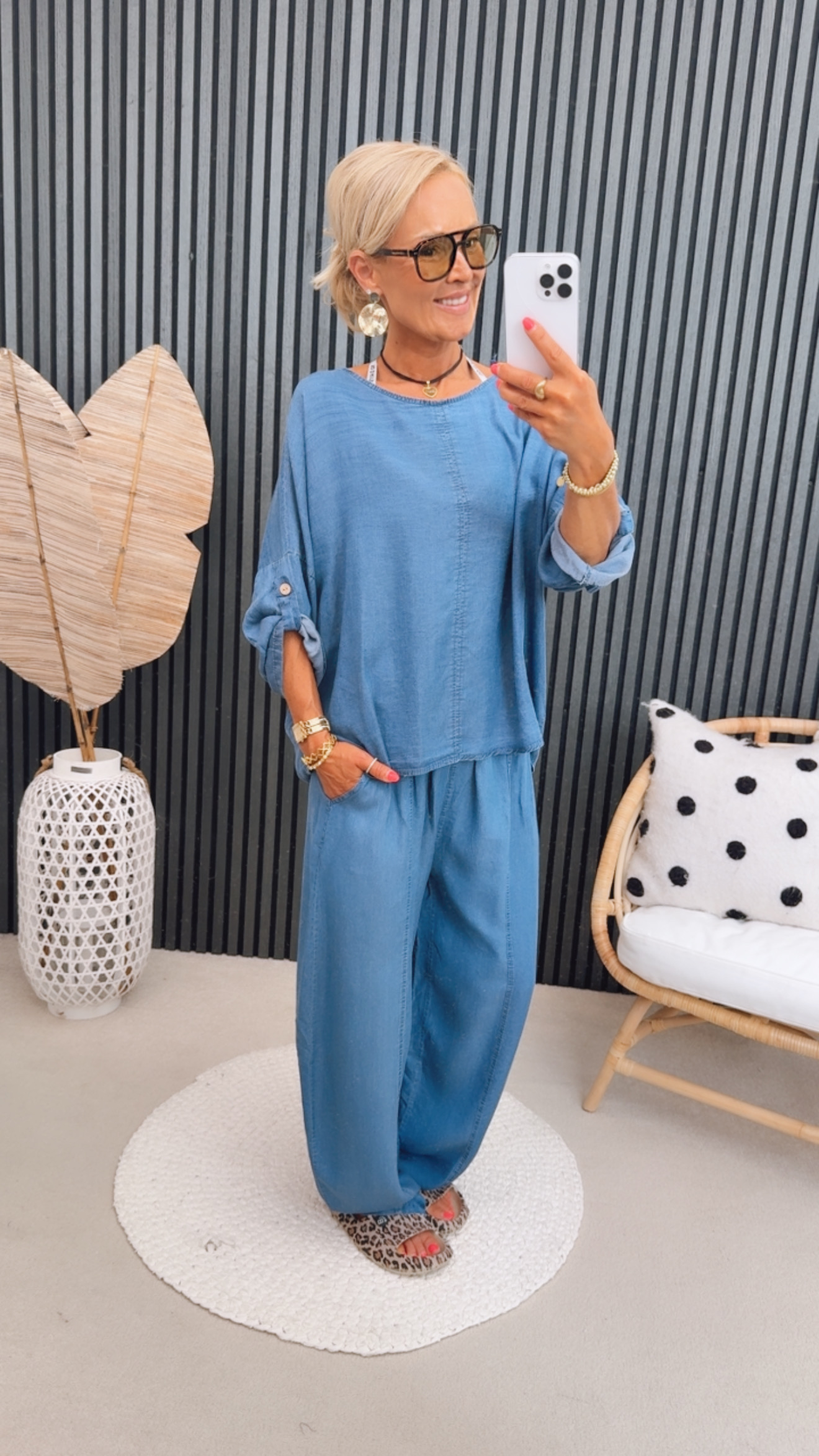 Jeans Bluse "Elwiraaa"