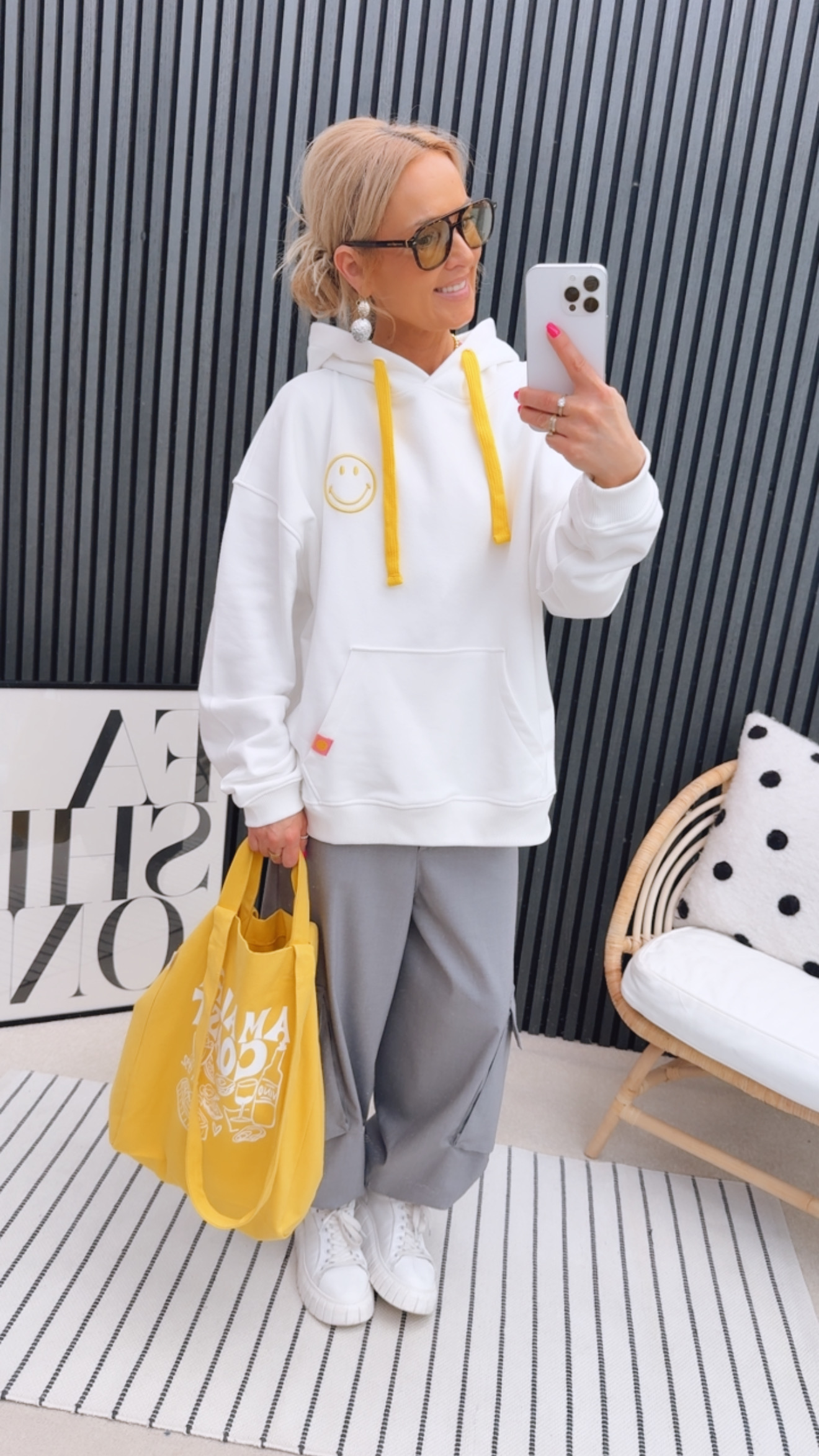 Hoodie "Smile forever"