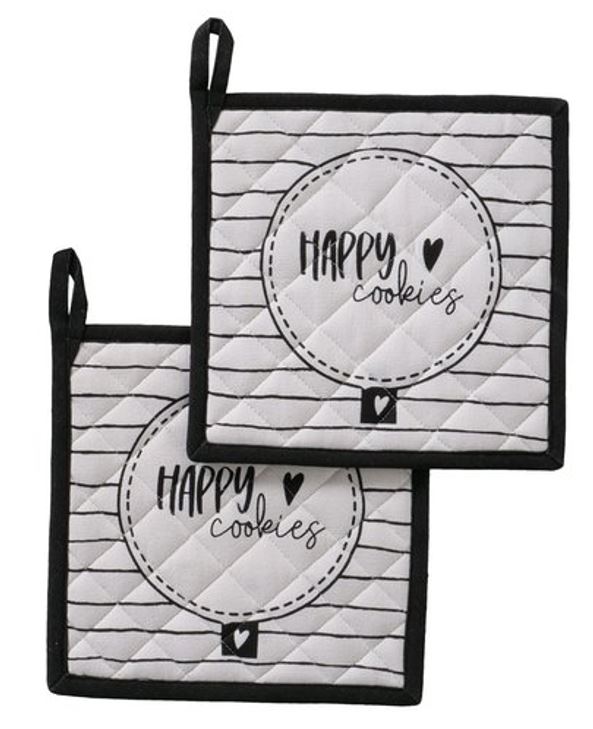 Topflappen 2er-Set "Cokkies"