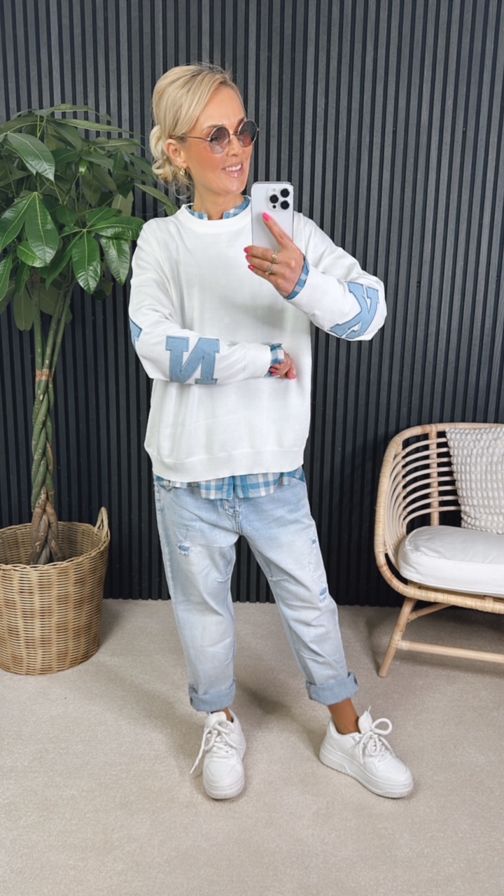 Sweater Blueee NEW York