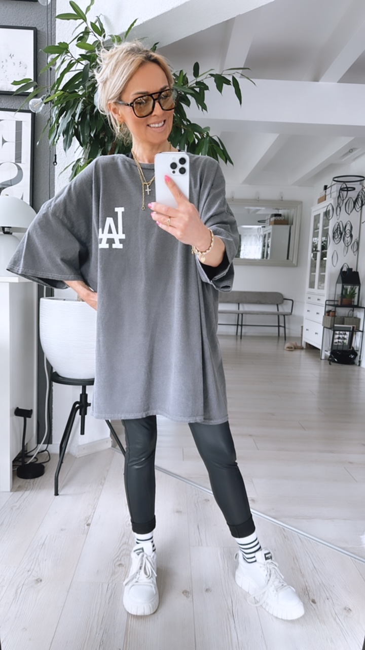 T-Shirt "LA in grey"