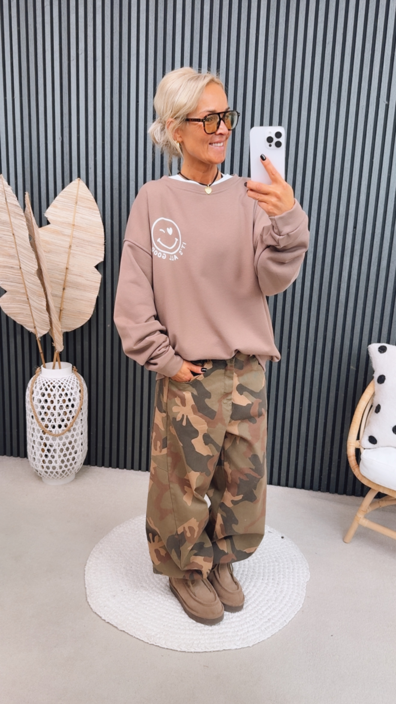 Oversized Sweater "Moinaaa"