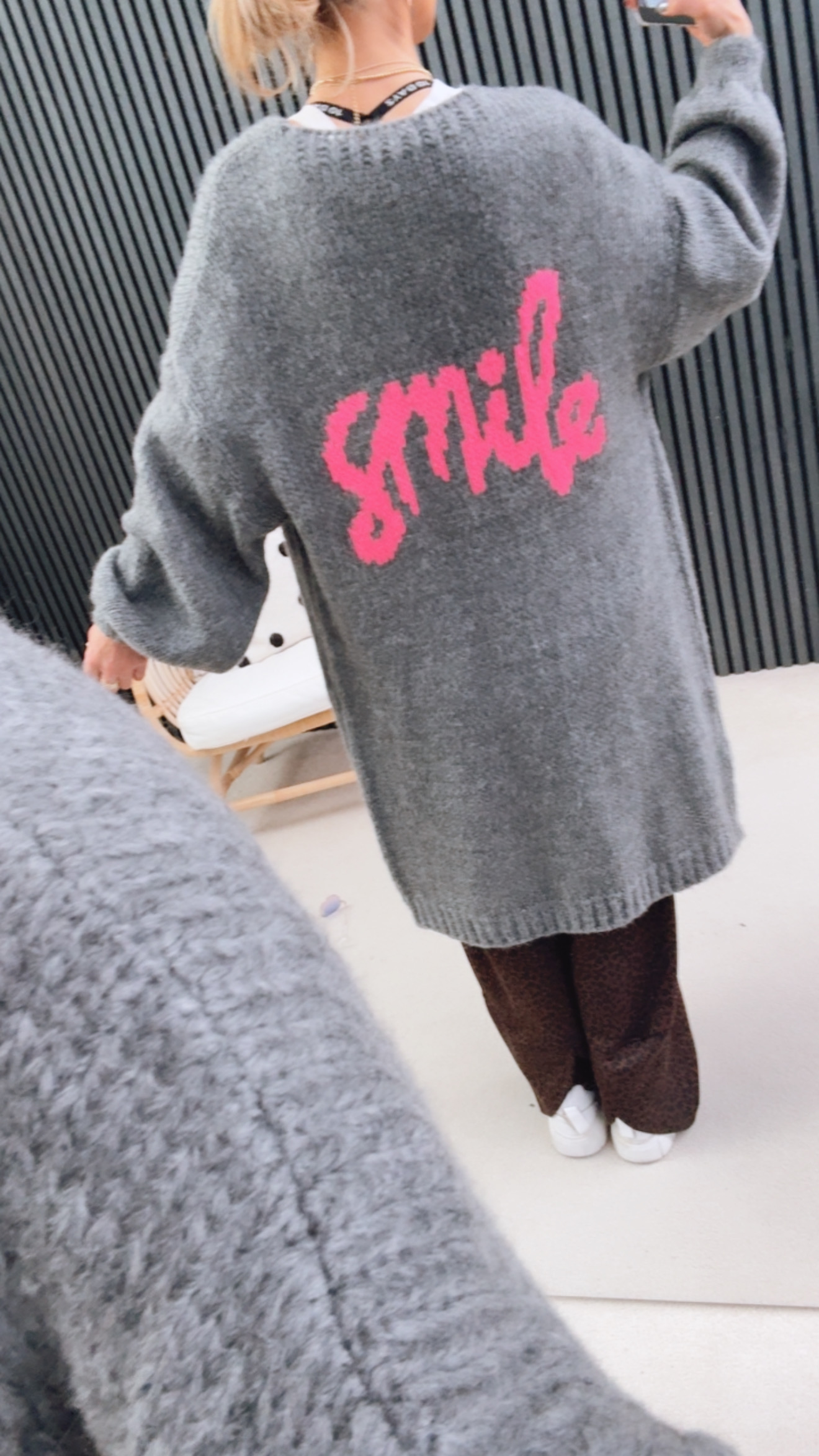 Maxi Cardigan "SUUUZI"