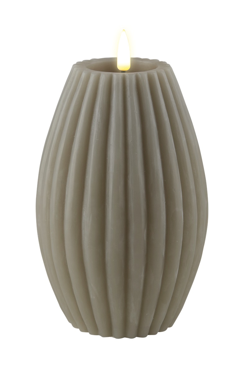LED Kerze "Gerillt"