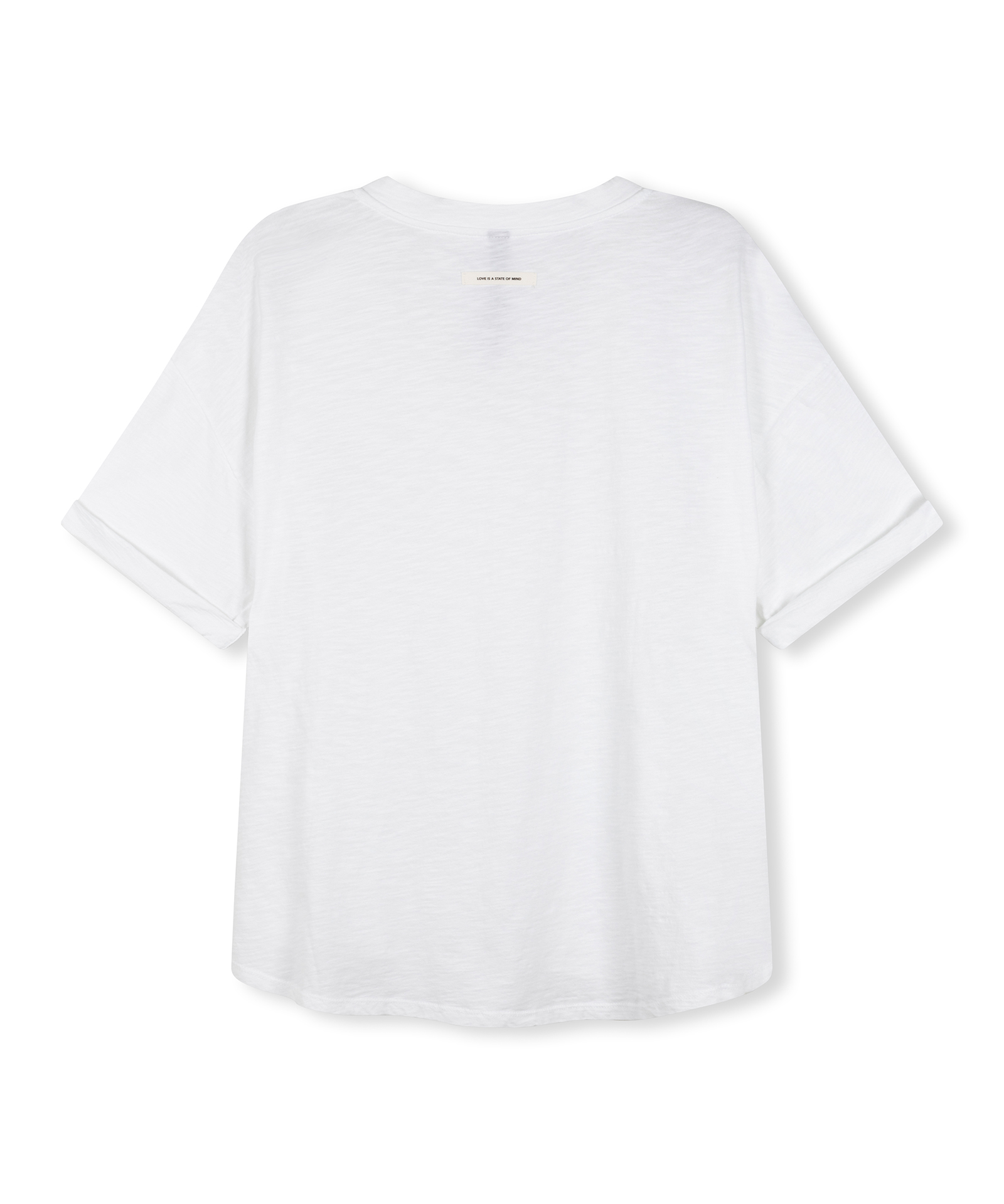 Shirt "V-Neck Tee Slub" white