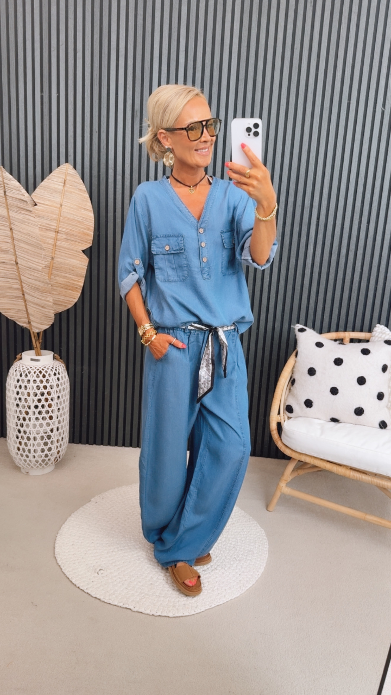 Jeans Bluse "Adinaaa"