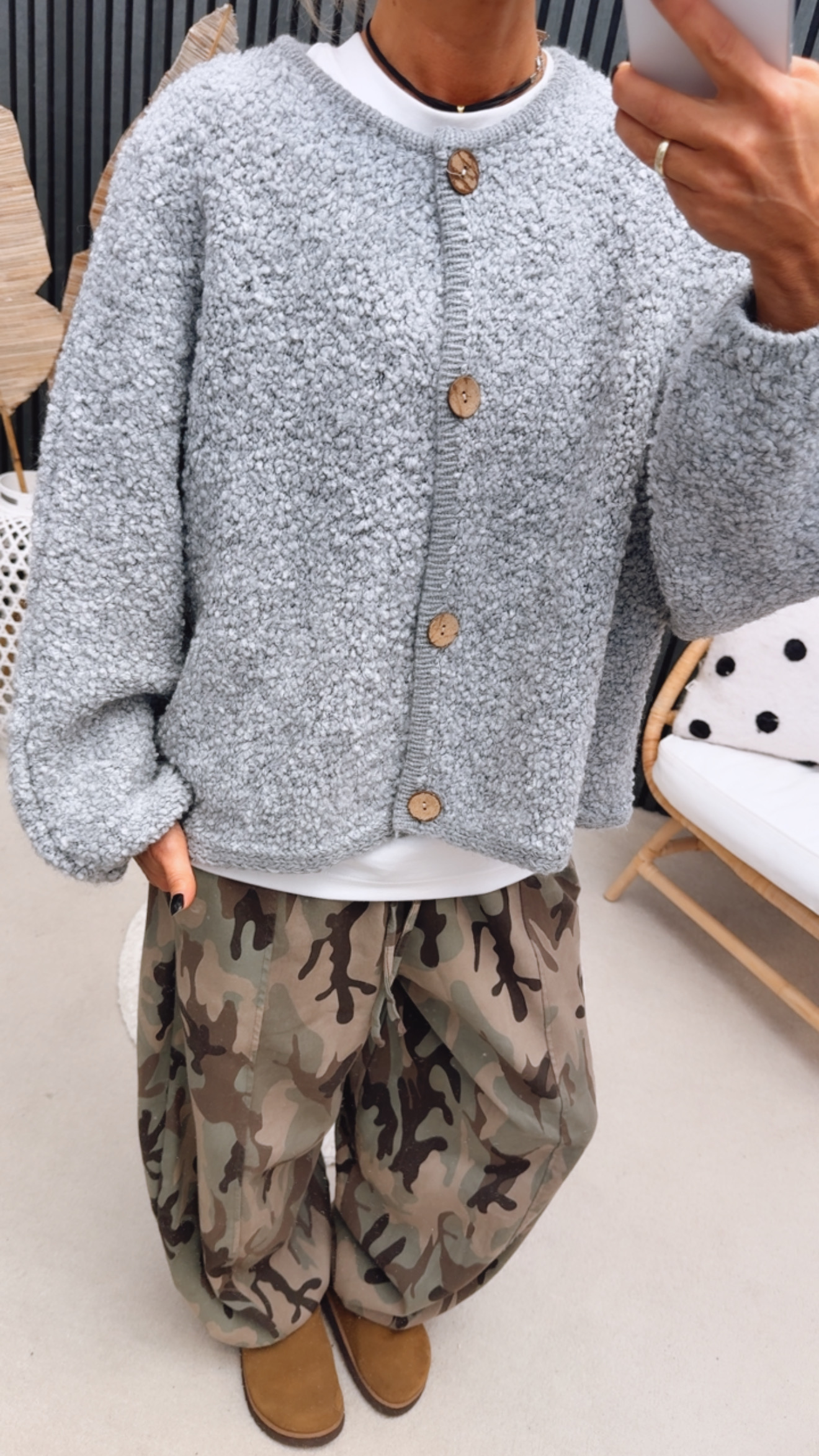 Teddy Cardigan "Justuuus"