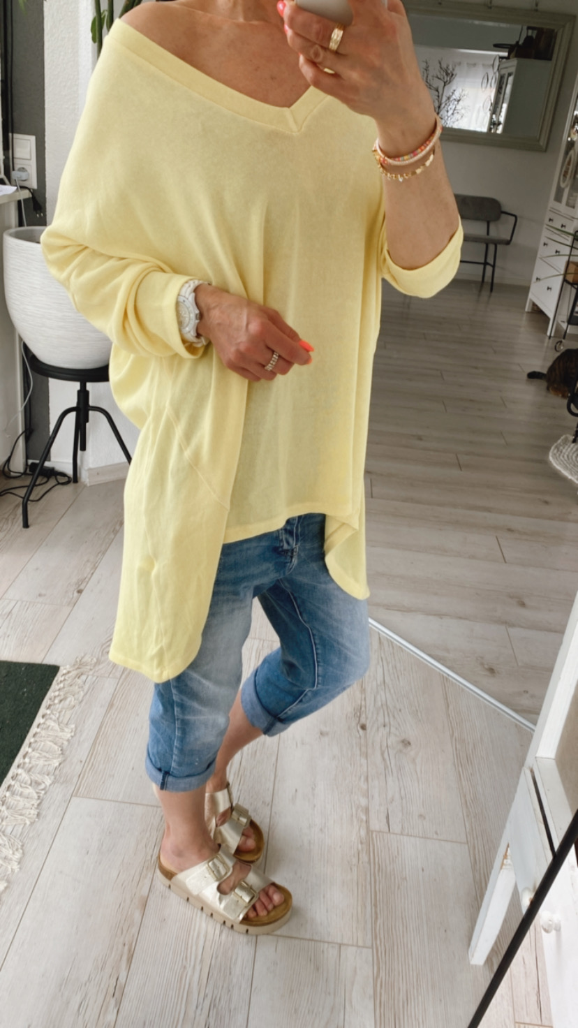 Shirt "Perfect Basic" 3/4 Ärmel