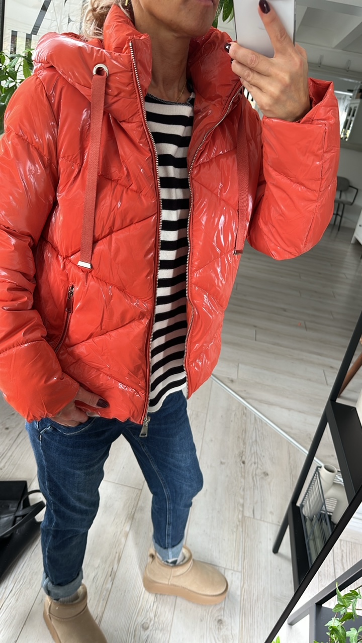 Winter Steppjacke "Carolll" orange