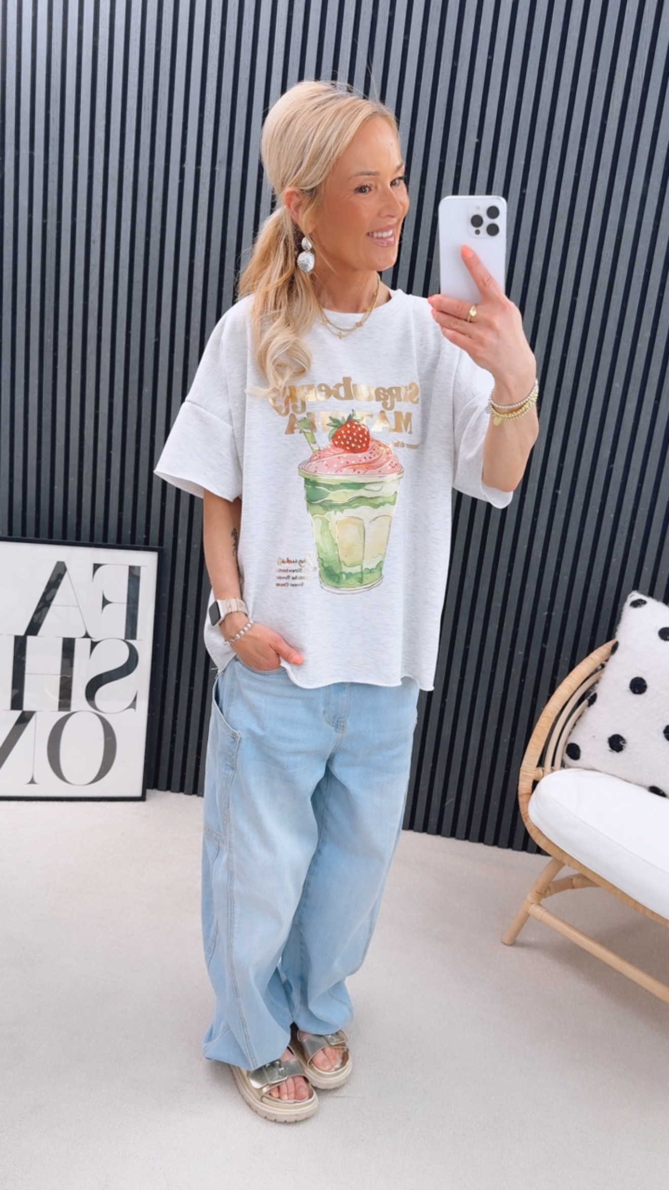 T-Shirt "Strawberrry Matcha"