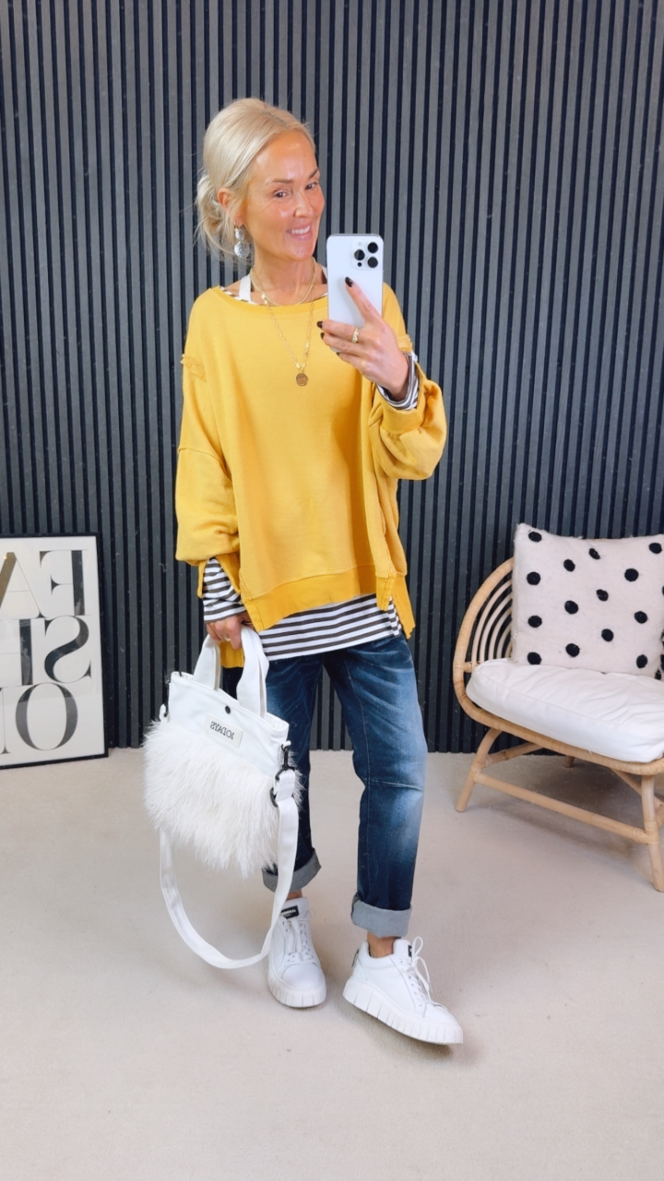 Oversized Sweater "Fashiooon"
