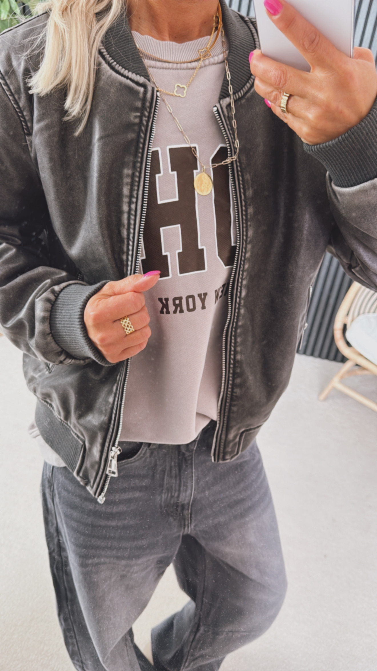 Kunstlederjacke "Jackyn"