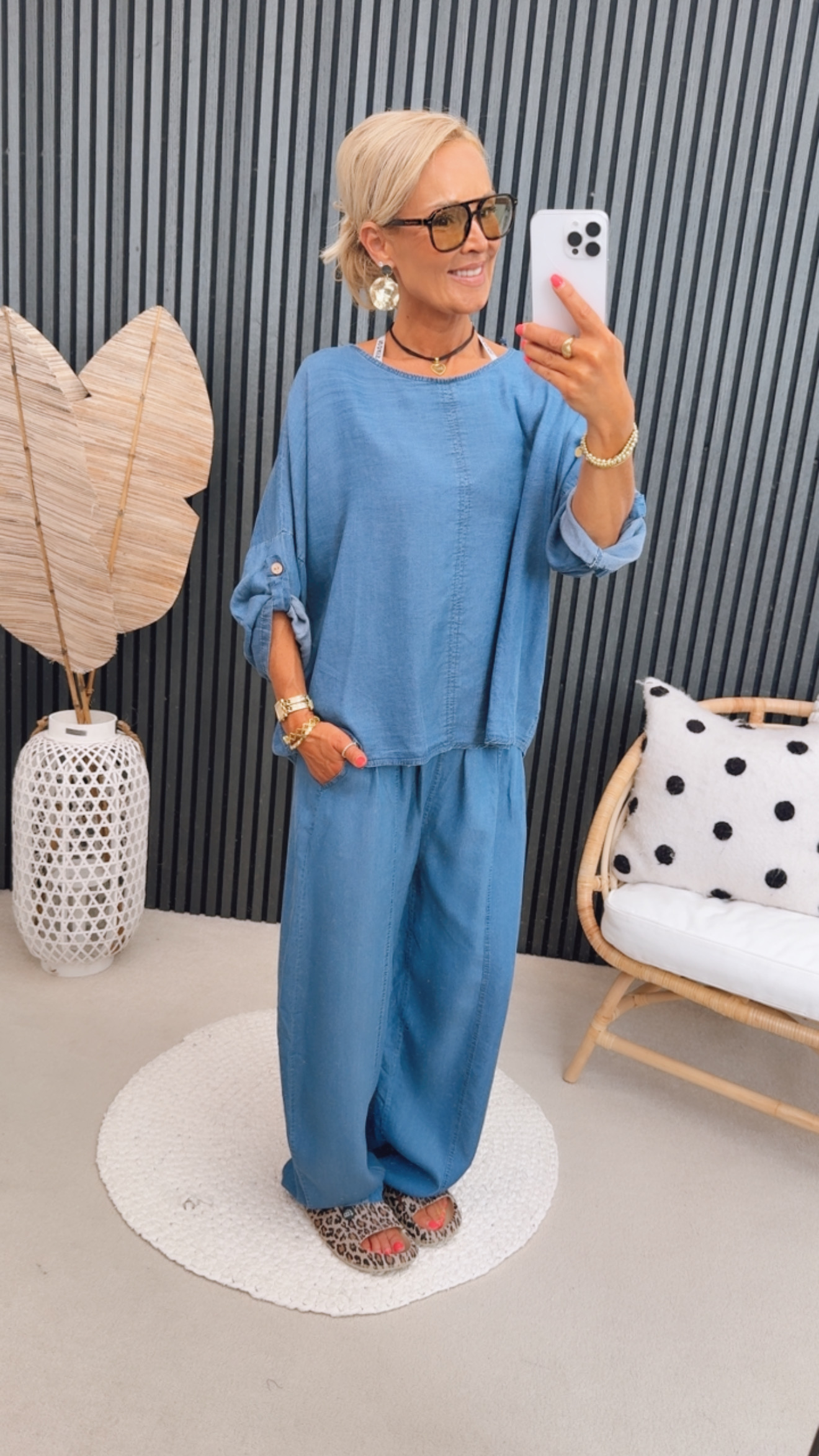 Jeans Bluse "Elwiraaa"