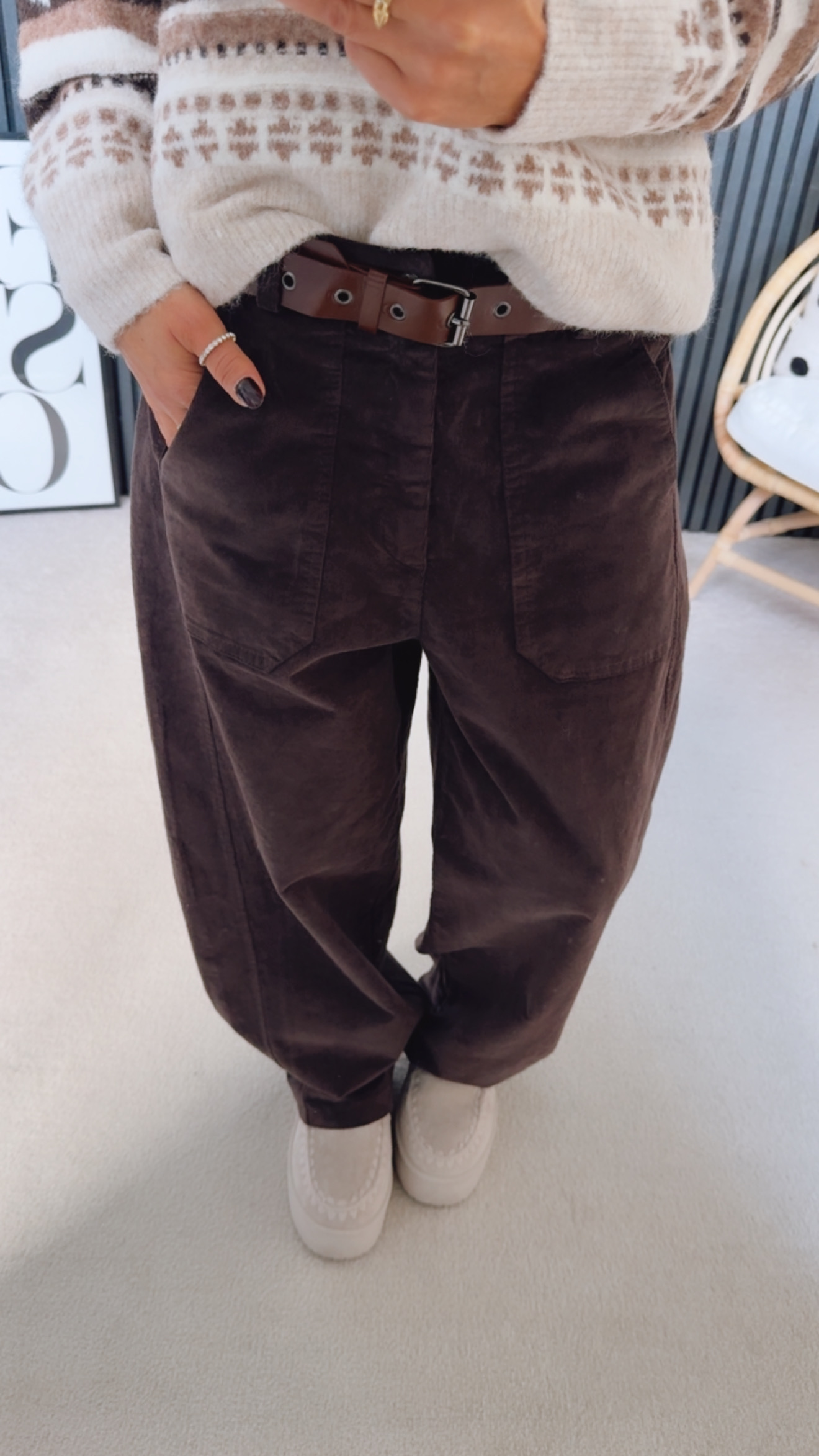 Cordhose "Binguuual"