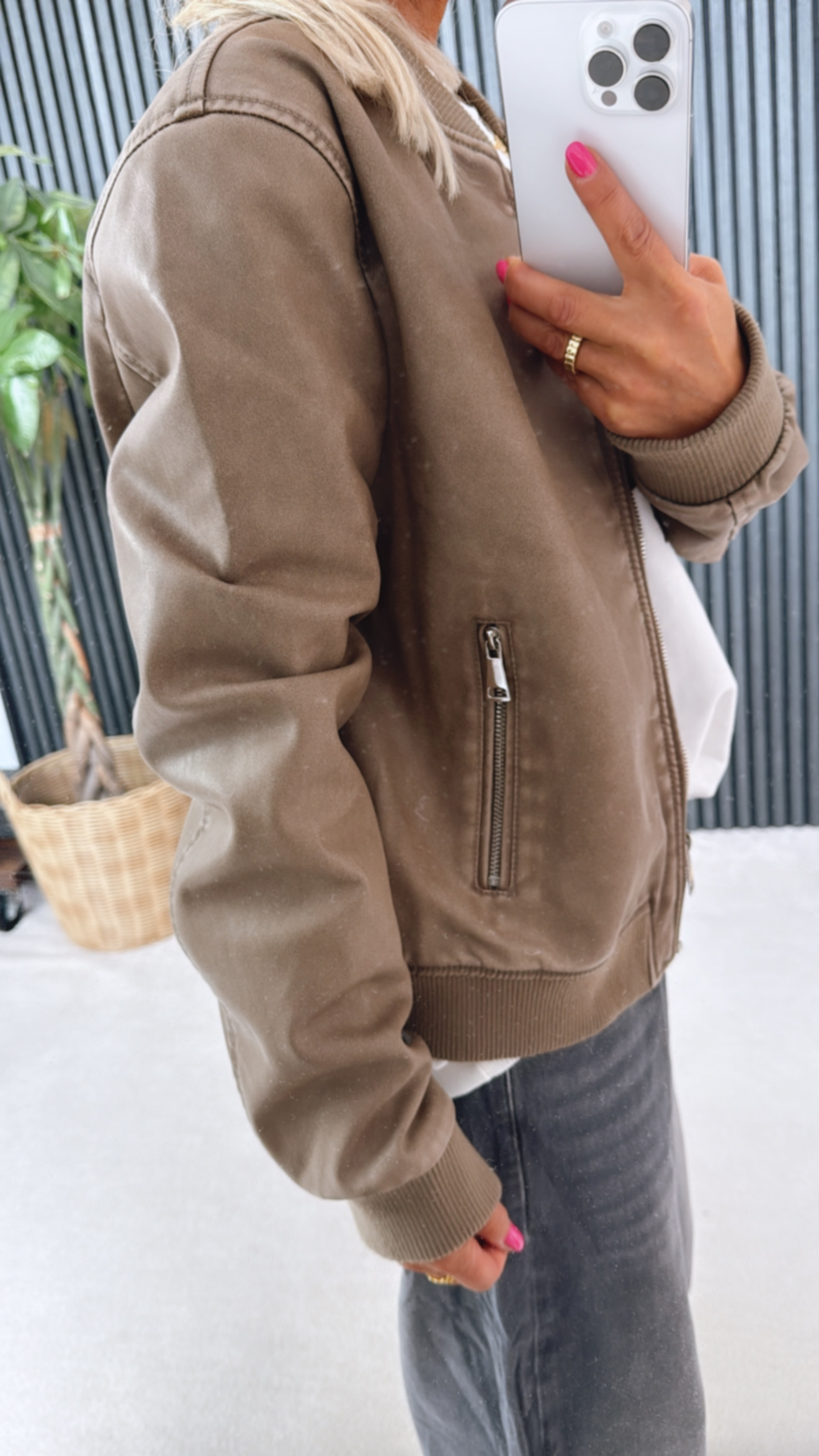 Kunstlederjacke "Jackyn"