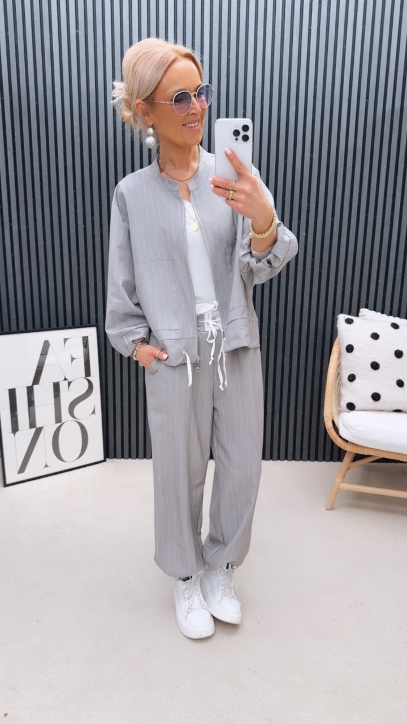 Nadelstreifen Hose "Isabellla"