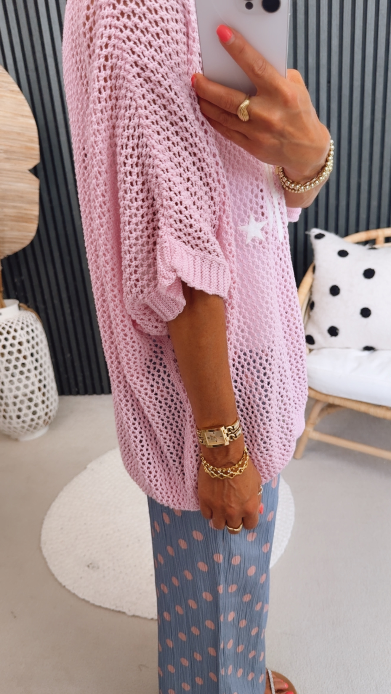 Mesh Shirt "Smile Mesh"