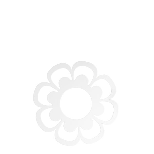 Kerzenmanschette "Ljusdala Blume"