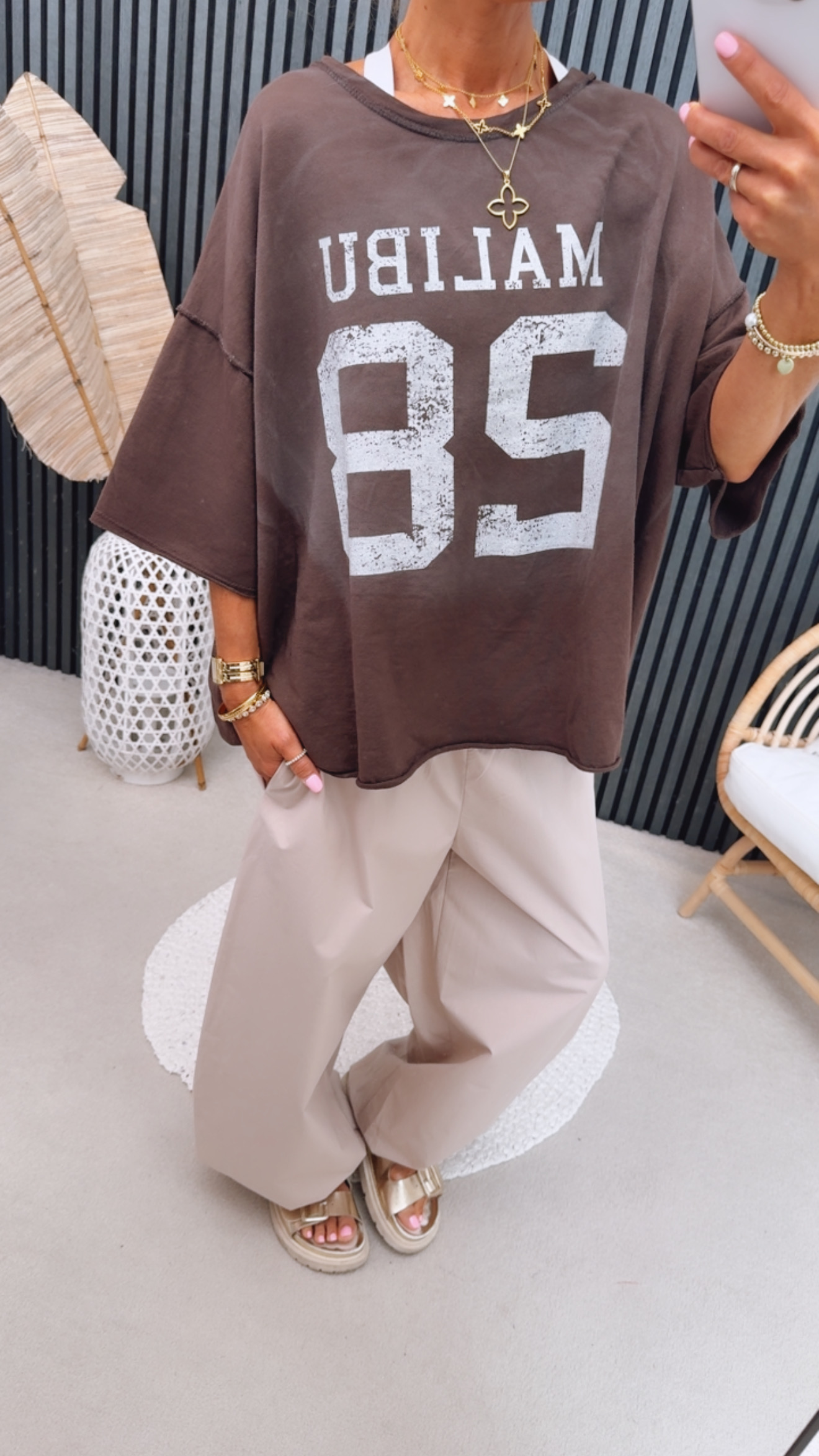Shirt "Number Malibuuu"