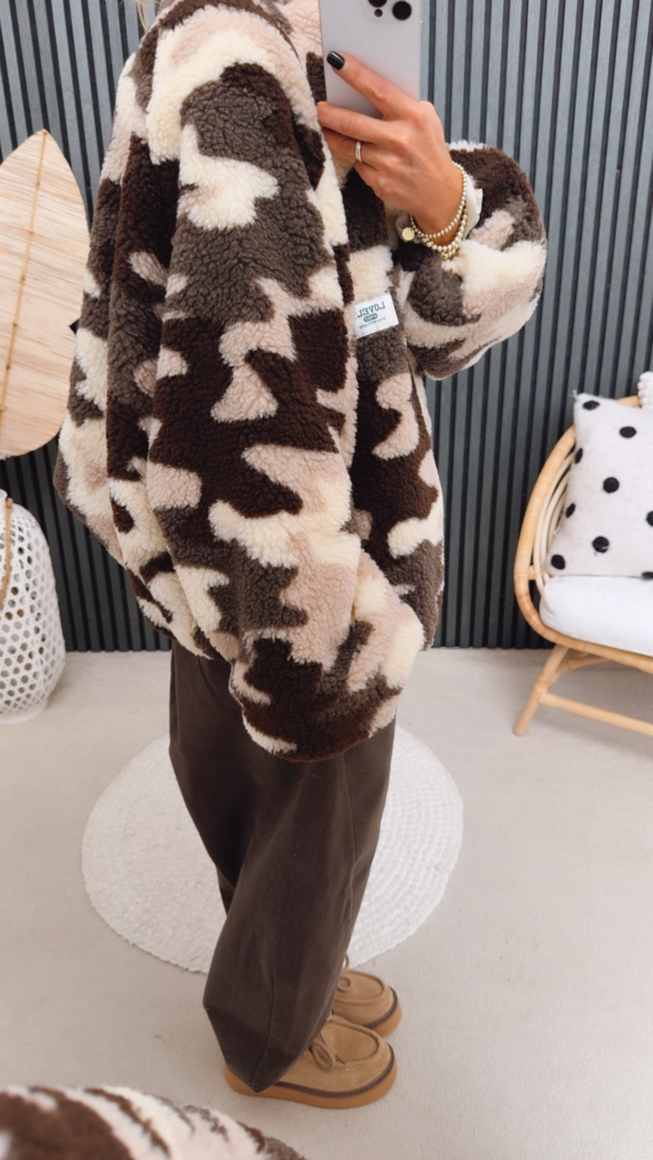 Jacke "Teddy Camouflage"