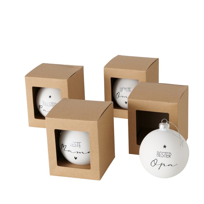 Weihnachtskugel "Family" Weihnachtskugel "Family"